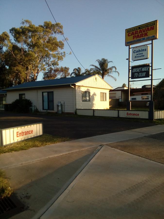 Newell Hwy Caravan Park Паркс Екстер'єр фото